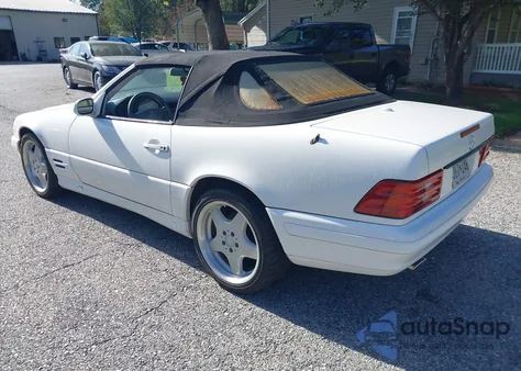 2002 Mercedes-Benz Sl 500 from USA, damaged, VIN WDBFA68F52F201300